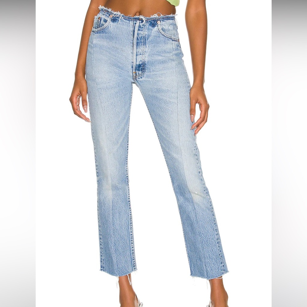 EB Denim Bandless Jeans in Light Wash